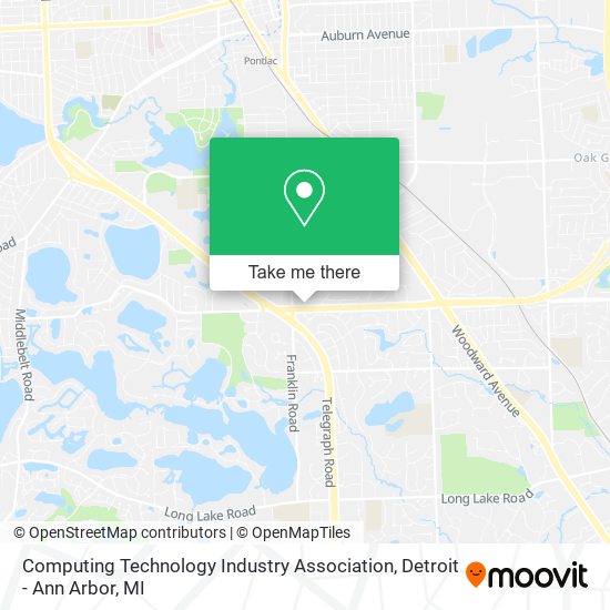 Computing Technology Industry Association map