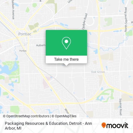Packaging Resources & Education map