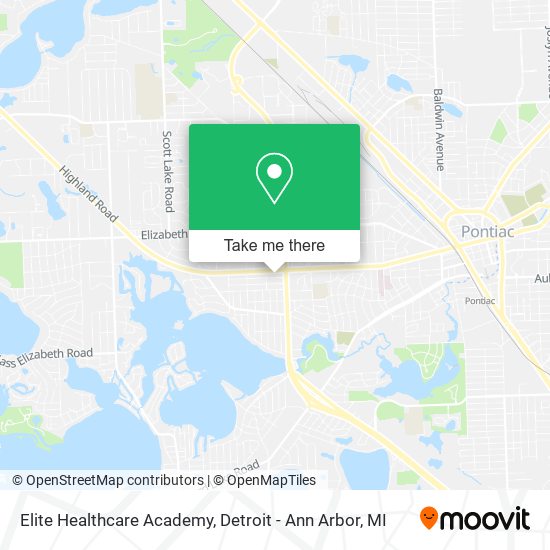Elite Healthcare Academy map