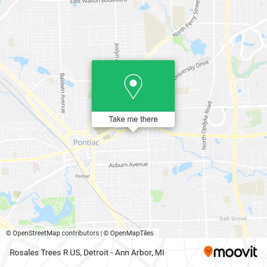 Rosales Trees R US map
