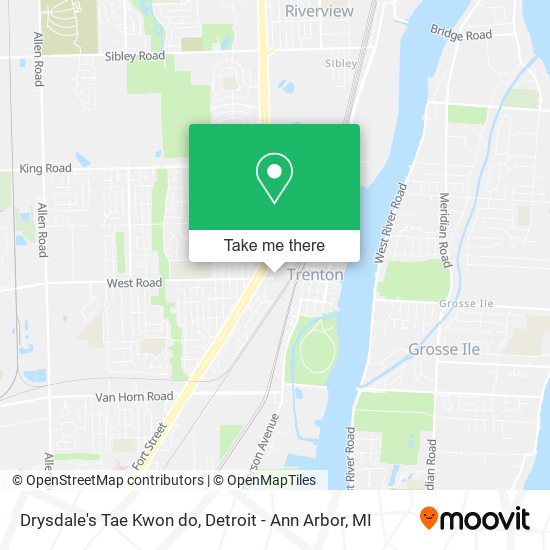 Mapa de Drysdale's Tae Kwon do