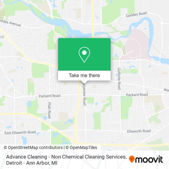 Advance Cleaning - Non Chemical Cleaning Services map