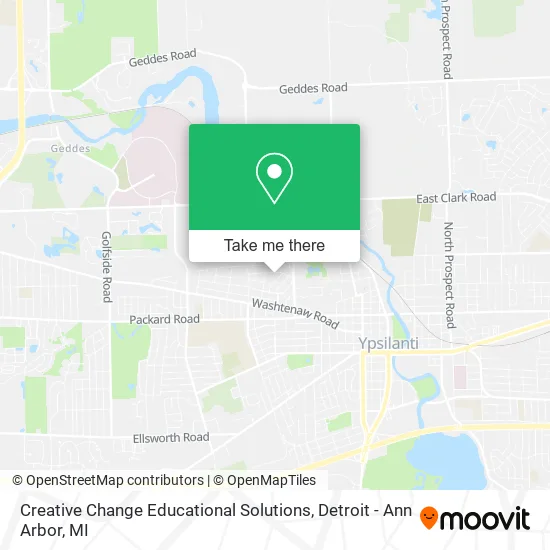 Creative Change Educational Solutions map
