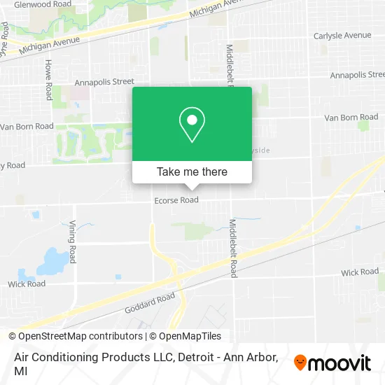 Air Conditioning Products LLC map