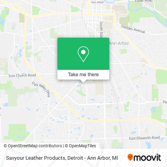 Mapa de Savyour Leather Products