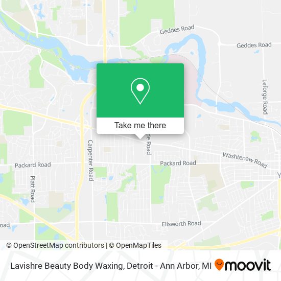 Lavishre Beauty Body Waxing map
