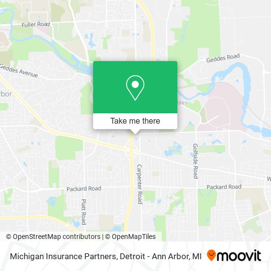 Michigan Insurance Partners map