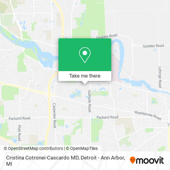 Cristina Cotronei-Cascardo MD map