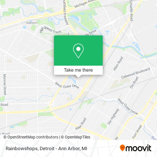 Mapa de Rainbowshops