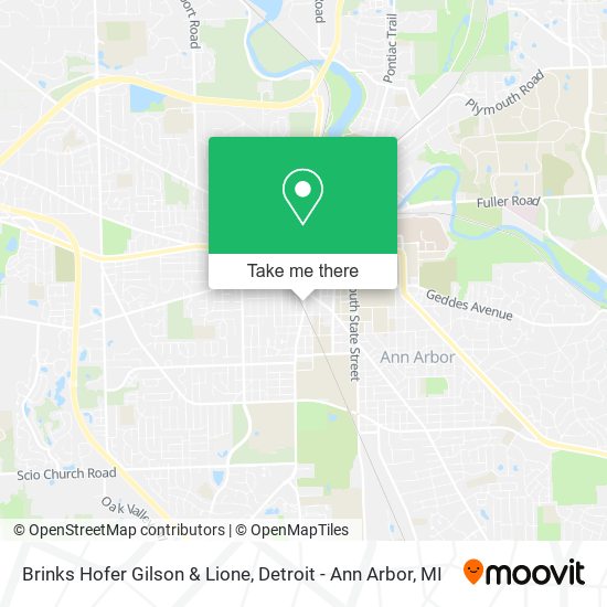 Brinks Hofer Gilson & Lione map