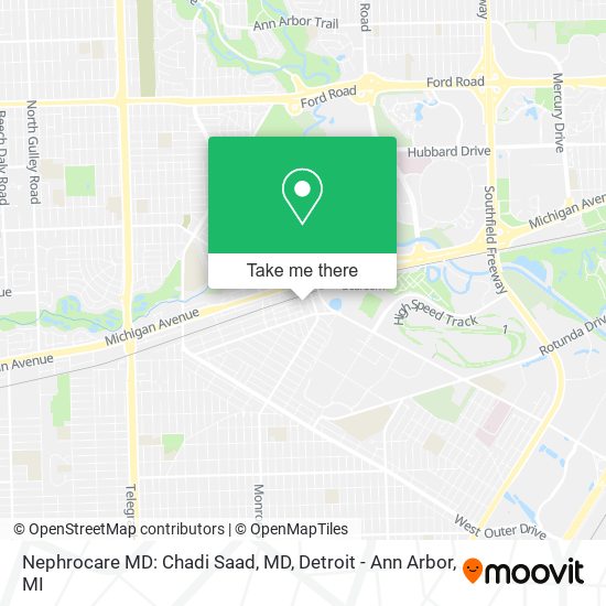Mapa de Nephrocare MD: Chadi Saad, MD