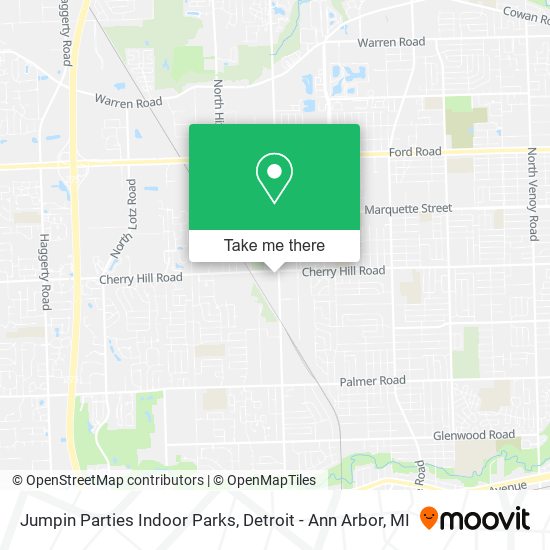 Jumpin Parties Indoor Parks map