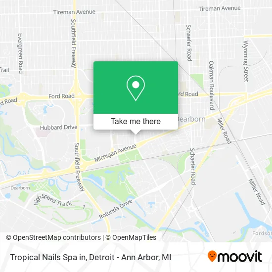 Tropical Nails Spa in map
