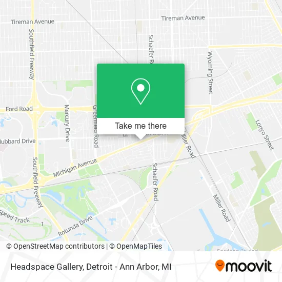 Headspace Gallery map