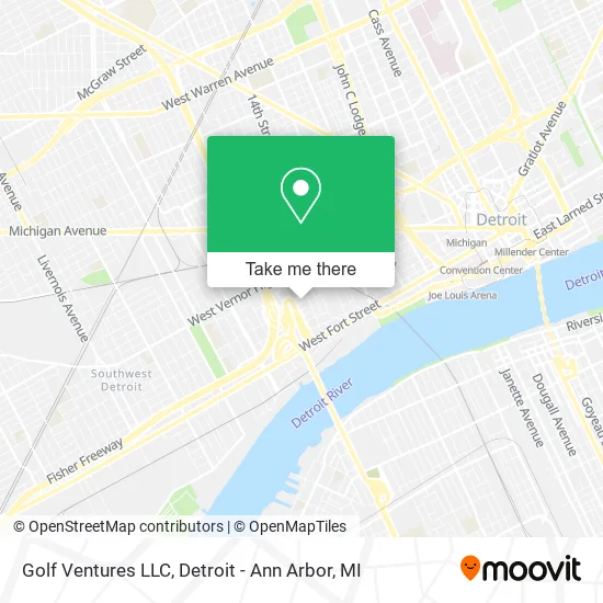 Golf Ventures LLC map