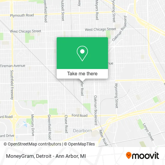 MoneyGram map