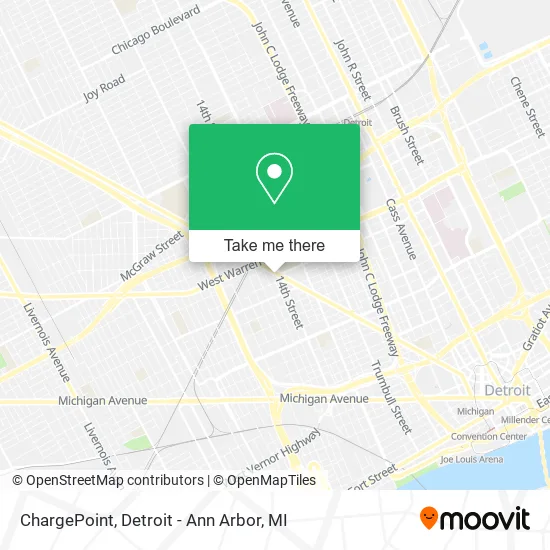 ChargePoint map
