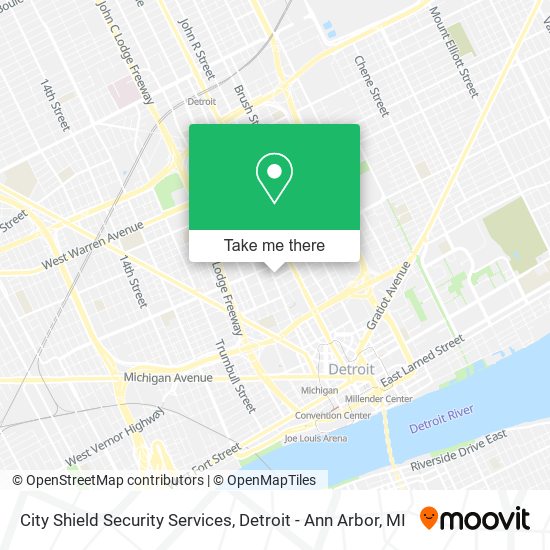 City Shield Security Services map