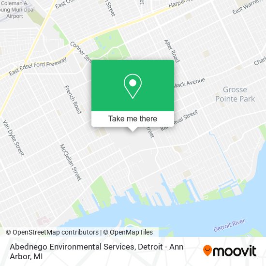 Abednego Environmental Services map