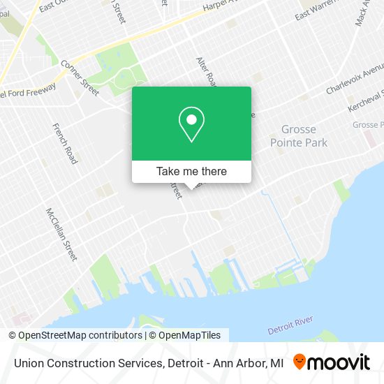 Mapa de Union Construction Services