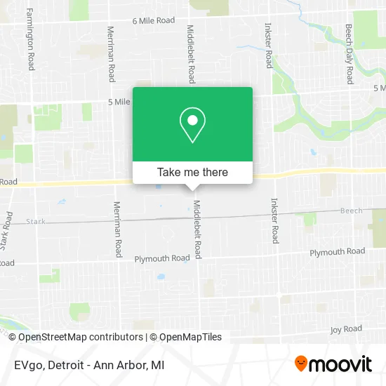 EVgo map