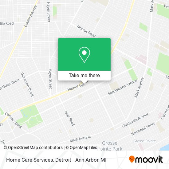 Mapa de Home Care Services