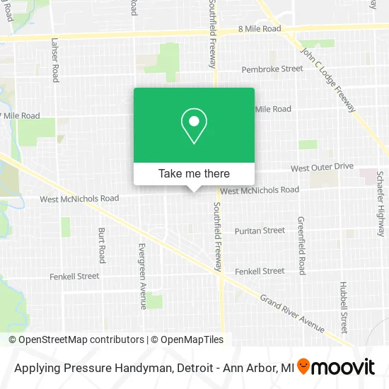 Applying Pressure Handyman map