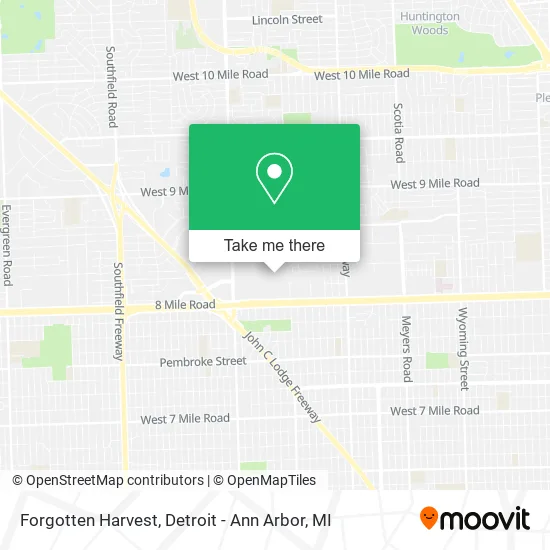 Mapa de Forgotten Harvest