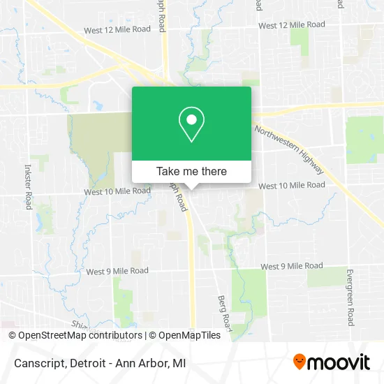 Canscript map