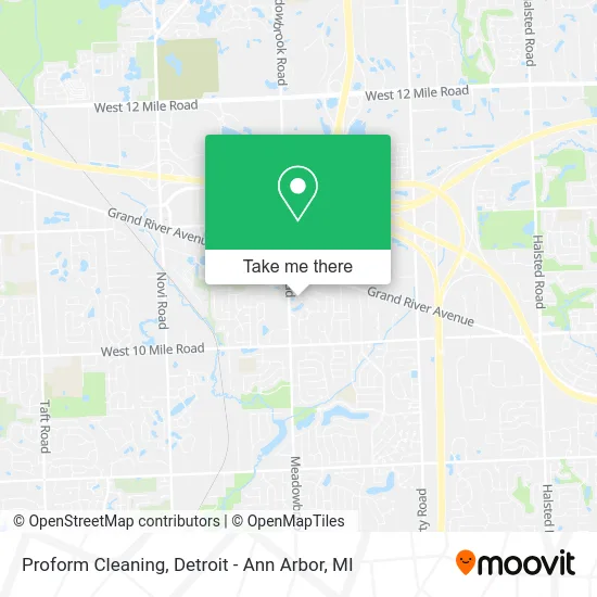 Proform Cleaning map