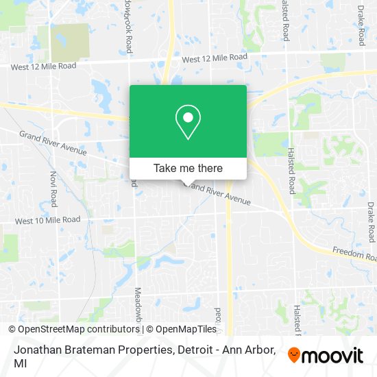 Jonathan Brateman Properties map