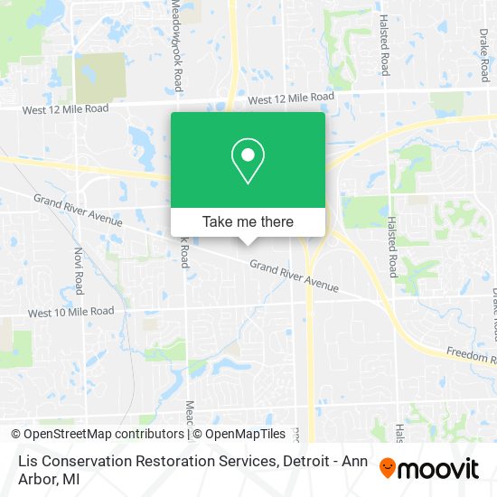 Lis Conservation Restoration Services map