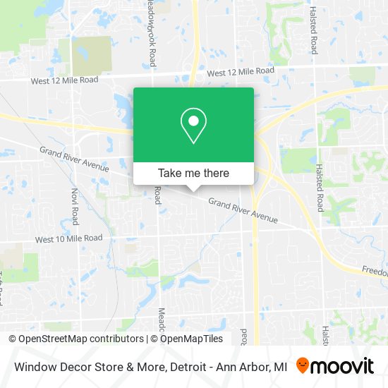 Window Decor Store & More map