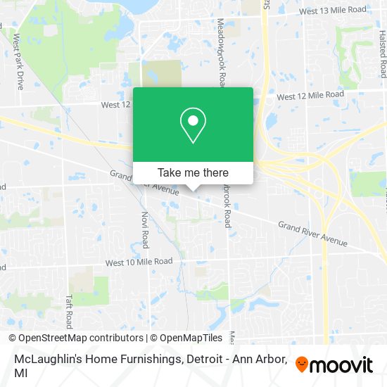 McLaughlin's Home Furnishings map