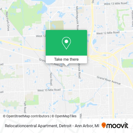 Relocationcentral Apartment map