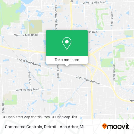 Commerce Controls map