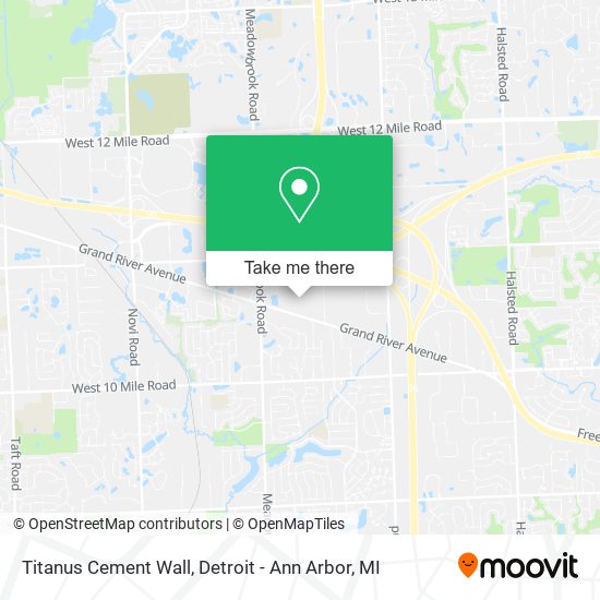 Mapa de Titanus Cement Wall