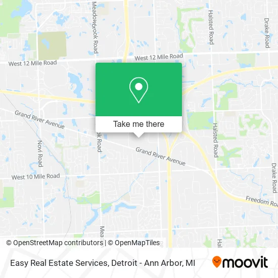 Easy Real Estate Services map