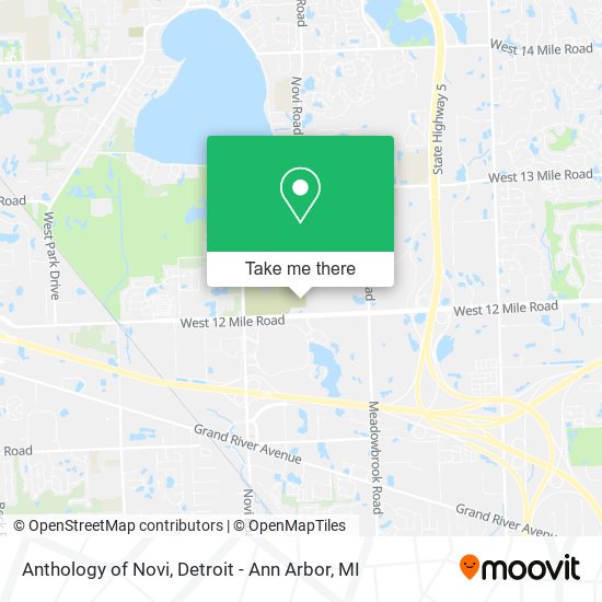 Mapa de Anthology of Novi