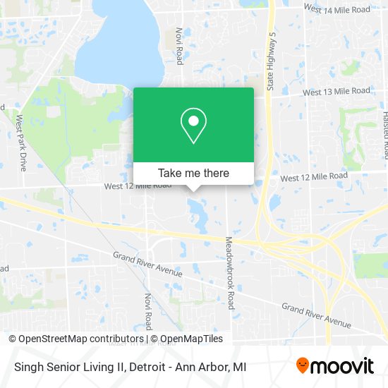 Singh Senior Living II map