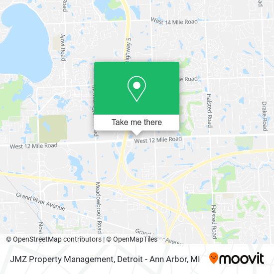 Mapa de JMZ Property Management