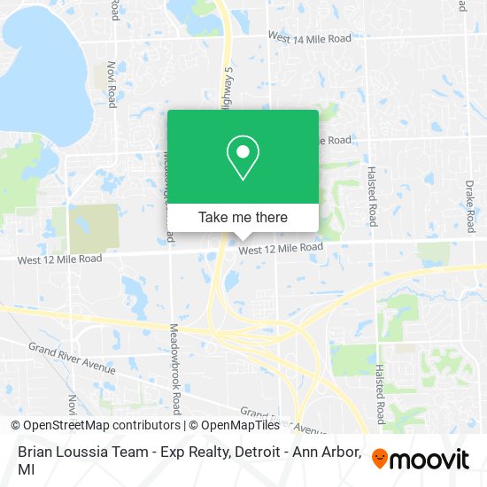 Brian Loussia Team - Exp Realty map