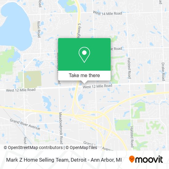 Mark Z Home Selling Team map