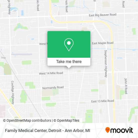 Mapa de Family Medical Center