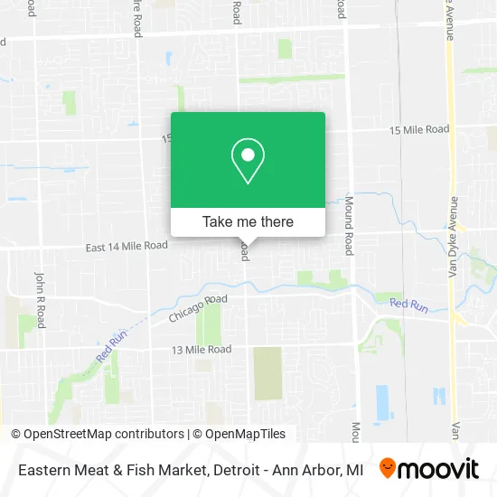 Eastern Meat & Fish Market map