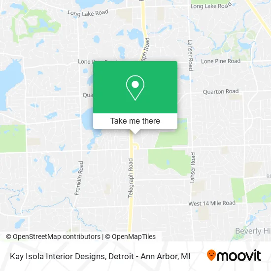 Kay Isola Interior Designs map