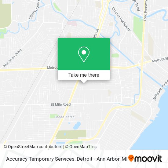 Accuracy Temporary Services map