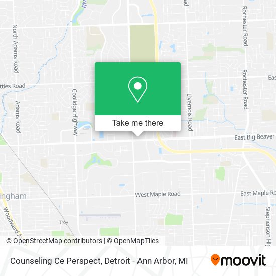 Counseling Ce Perspect map