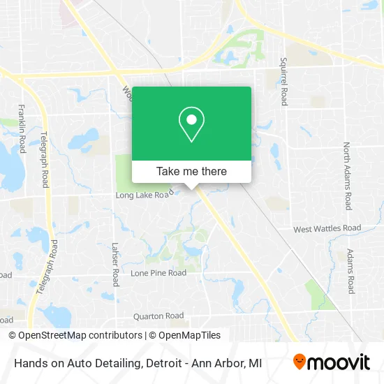 Hands on Auto Detailing map