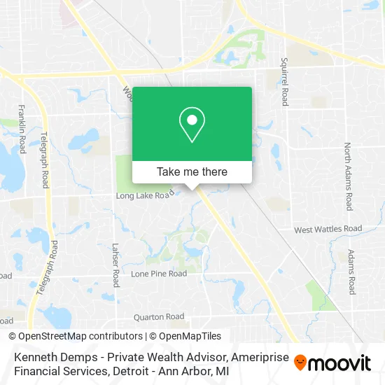 Kenneth Demps - Private Wealth Advisor, Ameriprise Financial Services map